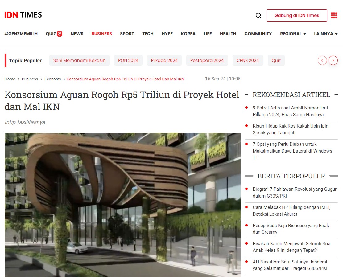 Konsorsium Aguan Rogoh Rp5 Triliun di Proyek Hotel dan Mal IKN Artikel ini telah tayang di Idntimes.com dengan judul "Konsorsium Aguan Rogoh Rp5 Triliun di Proyek Hotel dan Mal IKN". Klik untuk baca: https://www.idntimes.com/business/economy/trio-hamdani/konsorsium-aguan-rogoh-rp5-triliun-di-proyek-hotel-dan-mal-ikn.