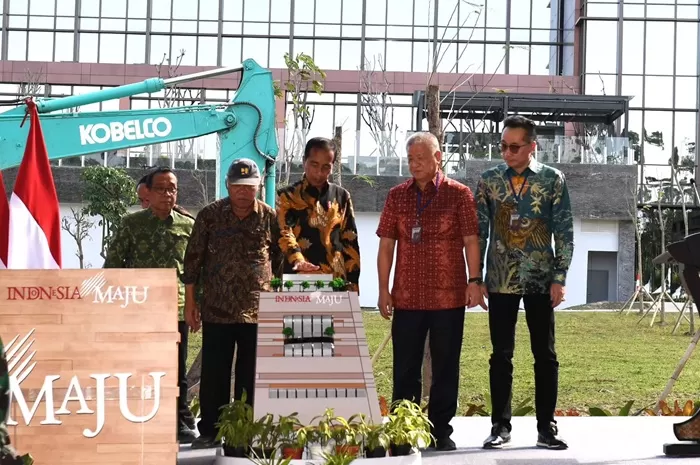 Presiden Jokowi Resmikan Swissotel Nusantara dan Lakukan Peletakan Batu Pertama Nusantara Mall Duty Free