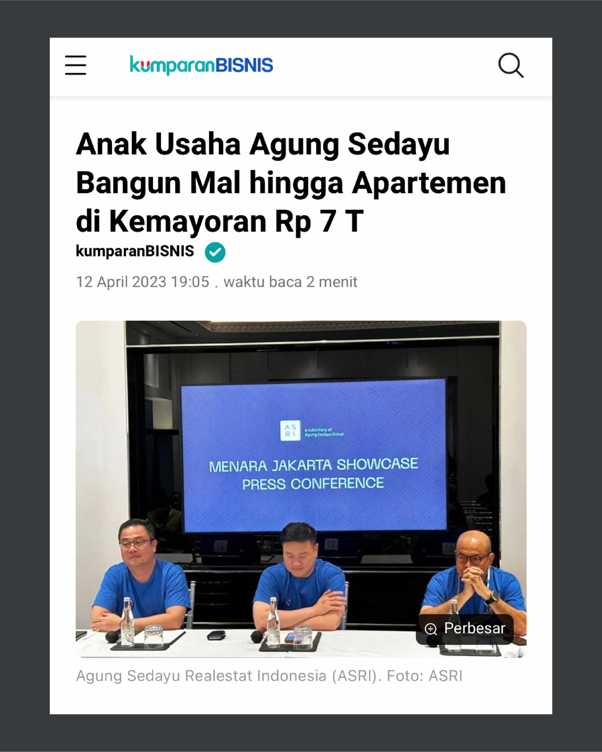 Menara Jakarta - Kumparan Bisnis